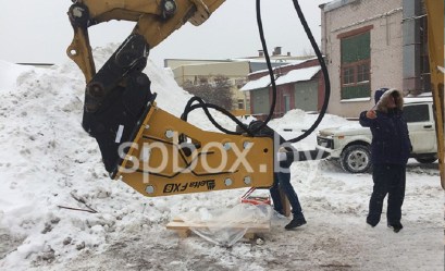 Гидромолот Delta FX-6 для экскаватора-погрузчика Беларусь 